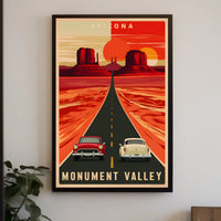 Monument Valley Road Trip Poster