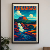 Arkansas Scenic Landscape Poster