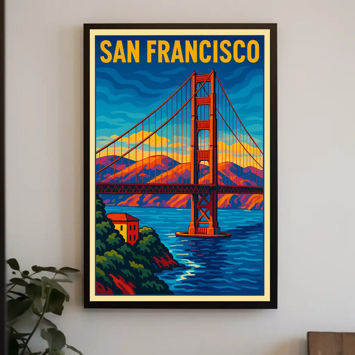 San Francisco Skyline Poster