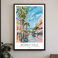 Beverly Hills Vibes Poster PosterGoat