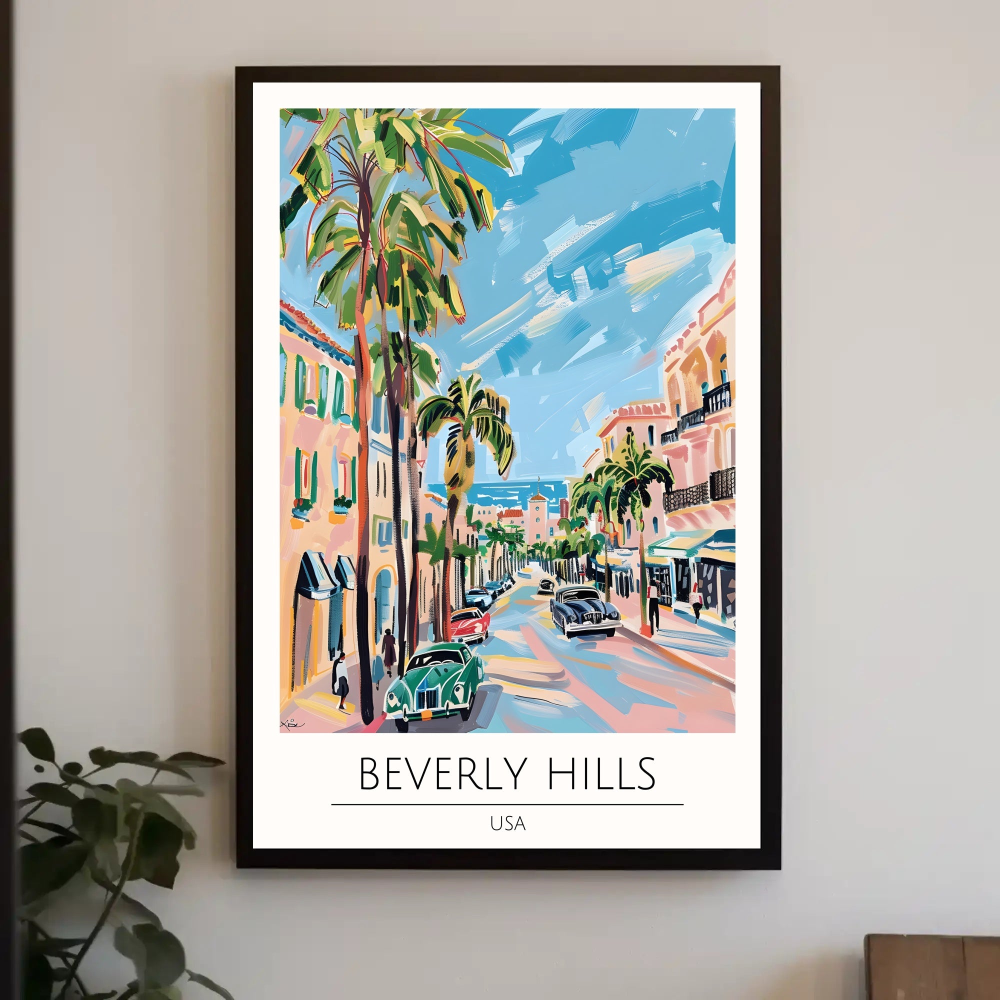 Beverly Hills Vibes Poster PosterGoat