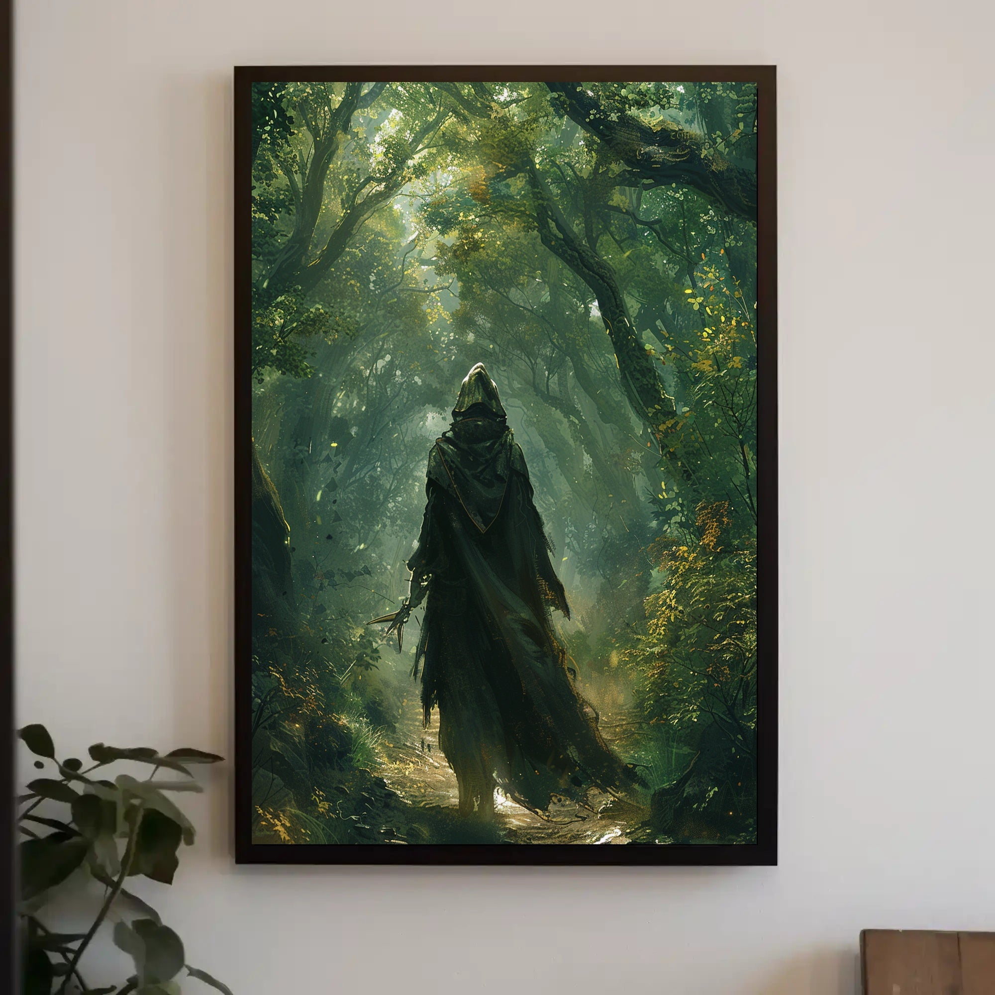 Mystical Forest Adventure Journey Fantasy or Mythology Poster PosterGoat