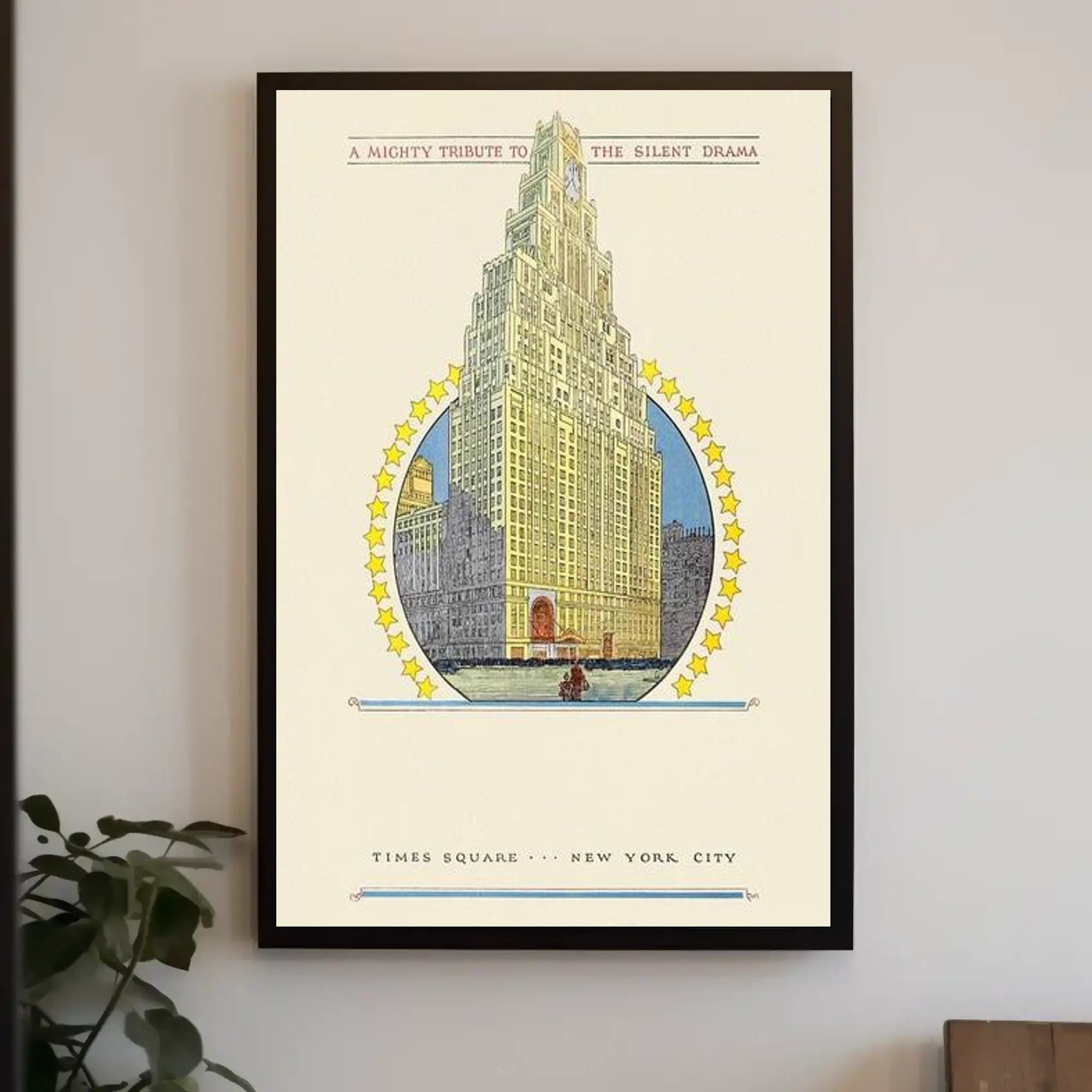 Tribute to Silent Film Era Poster PosterGoat