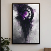 Ancient Egyptian Cosmic Crow Surrealism Art Poster PosterGoat