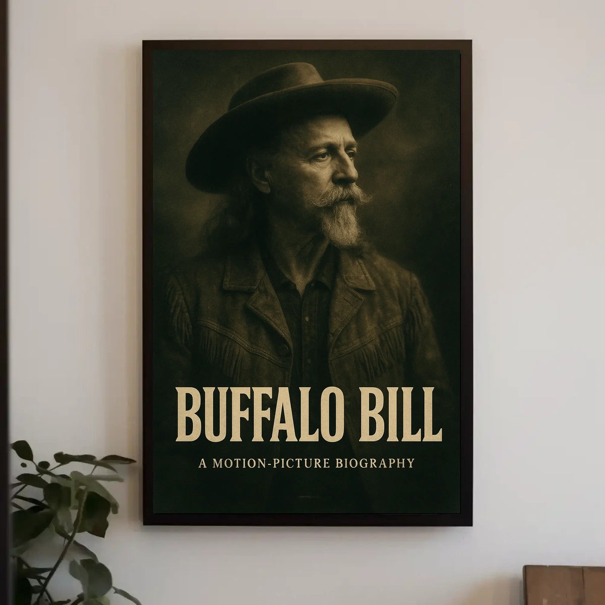 Buffalo Bill Old West Historical Recruitment Poster