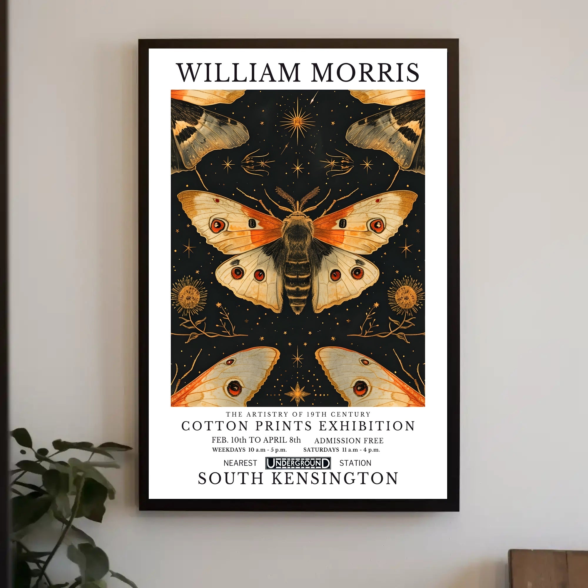 19th Century Cotton Prints Exhibition Poster - Artistic Poster