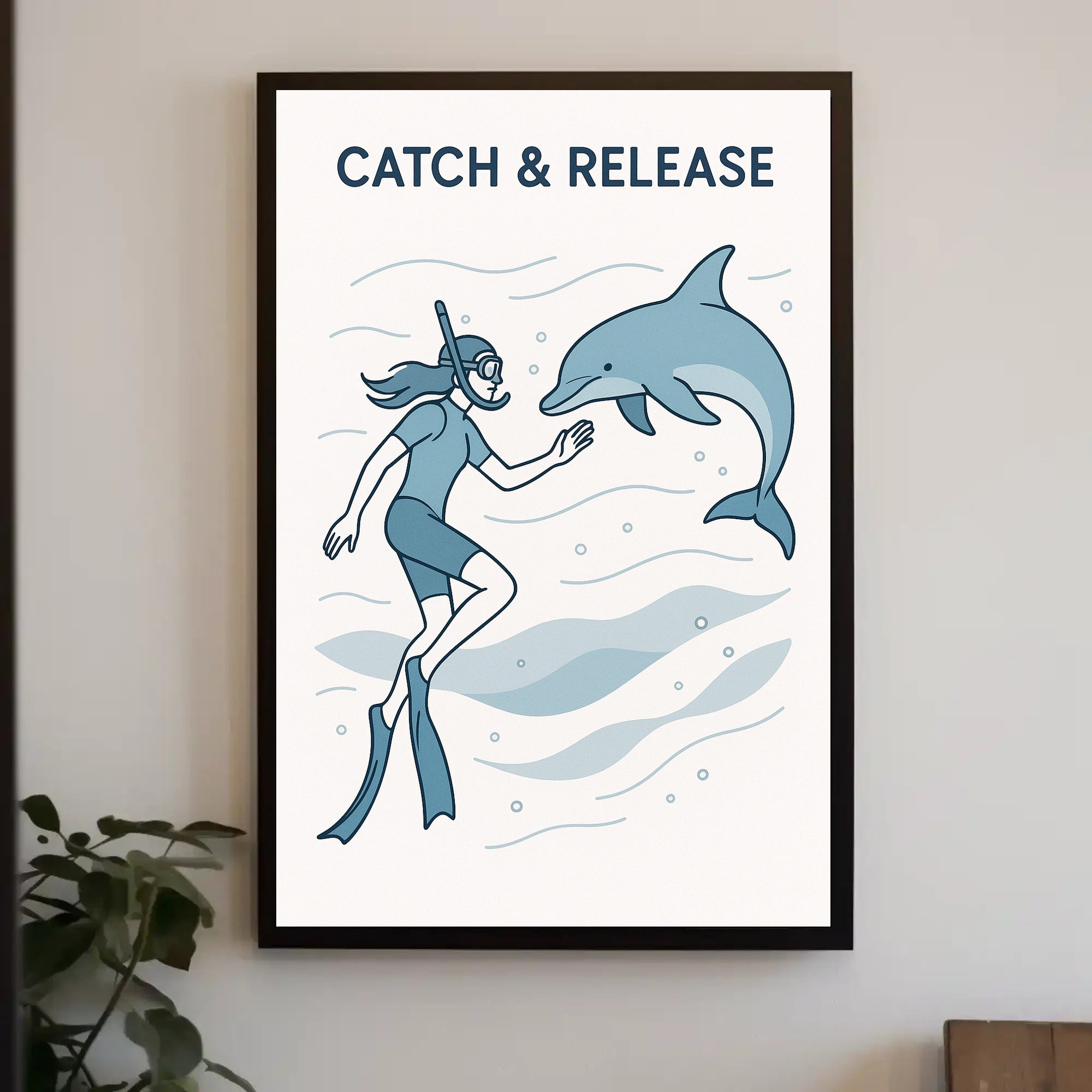 Catch & Release Poster PosterGoat
