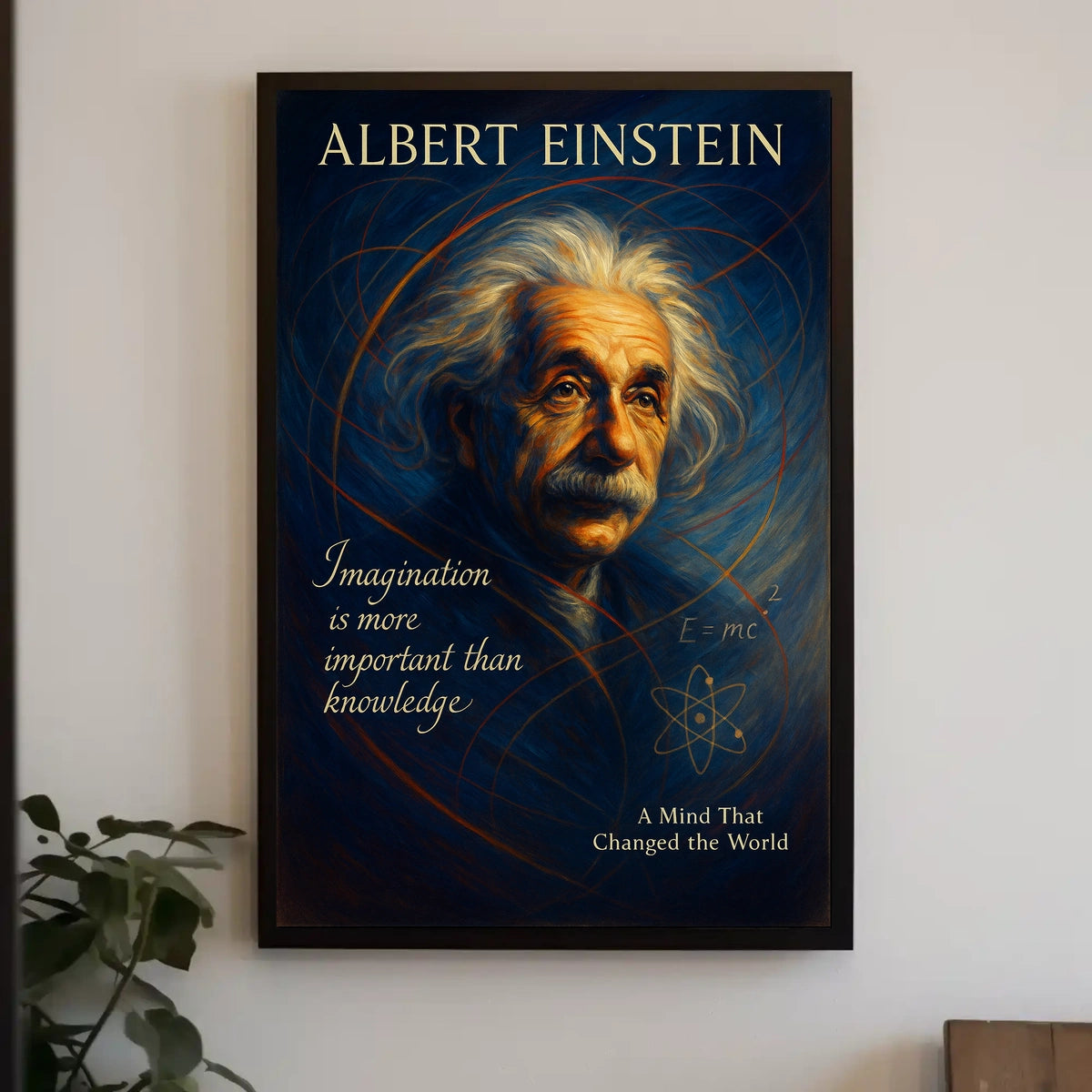 Albert Einstein A Mind That Changed the World Poster