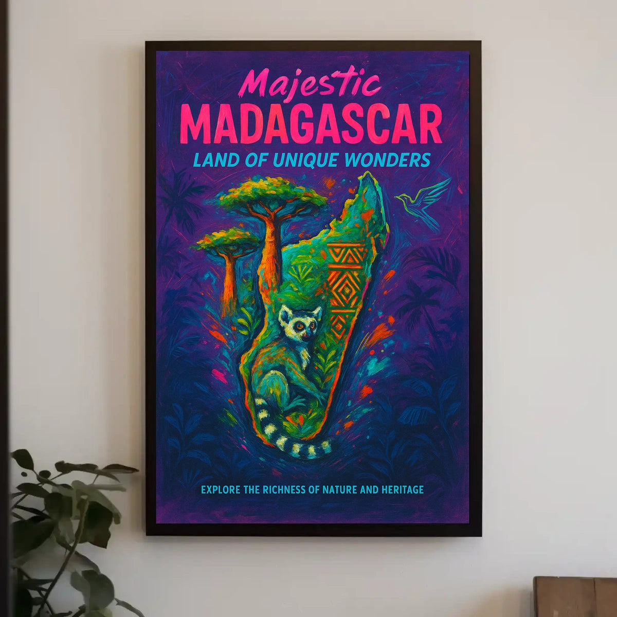 Majestic Madagascar Poster