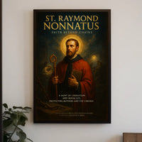 St. Raymond Nonnatus Faith Beyond Chains Poster