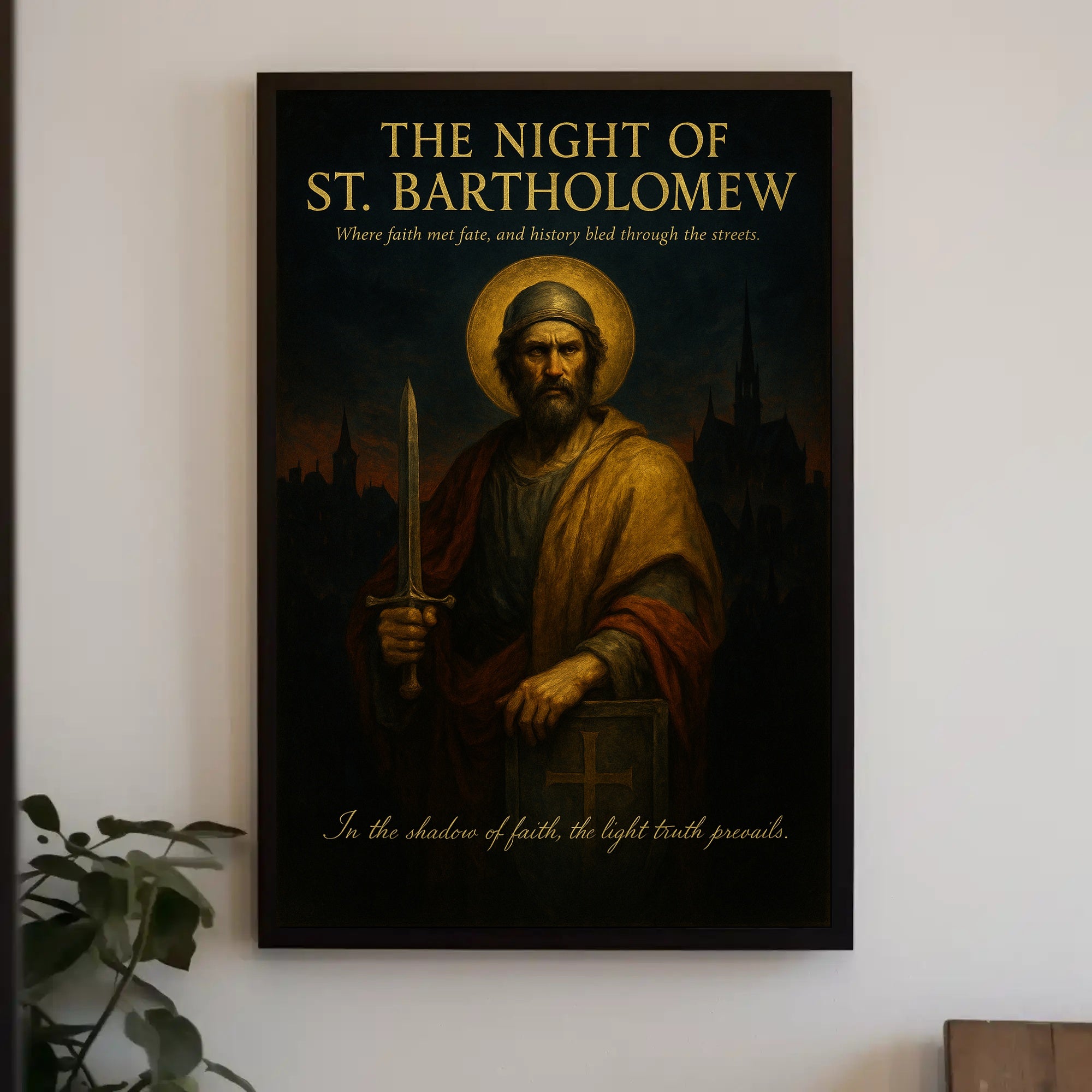Night Of St Bartholomew Vintage Poster Print