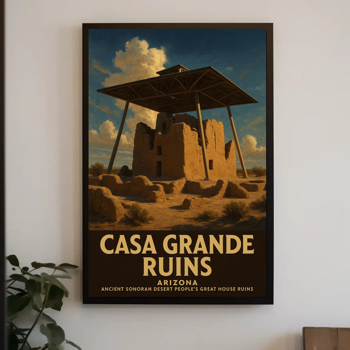 Casa Grande Ruins Poster