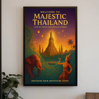 Majestic Thailand Land Of Smiles Poster