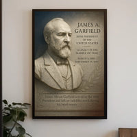 James A. Garfield 20th President Poster