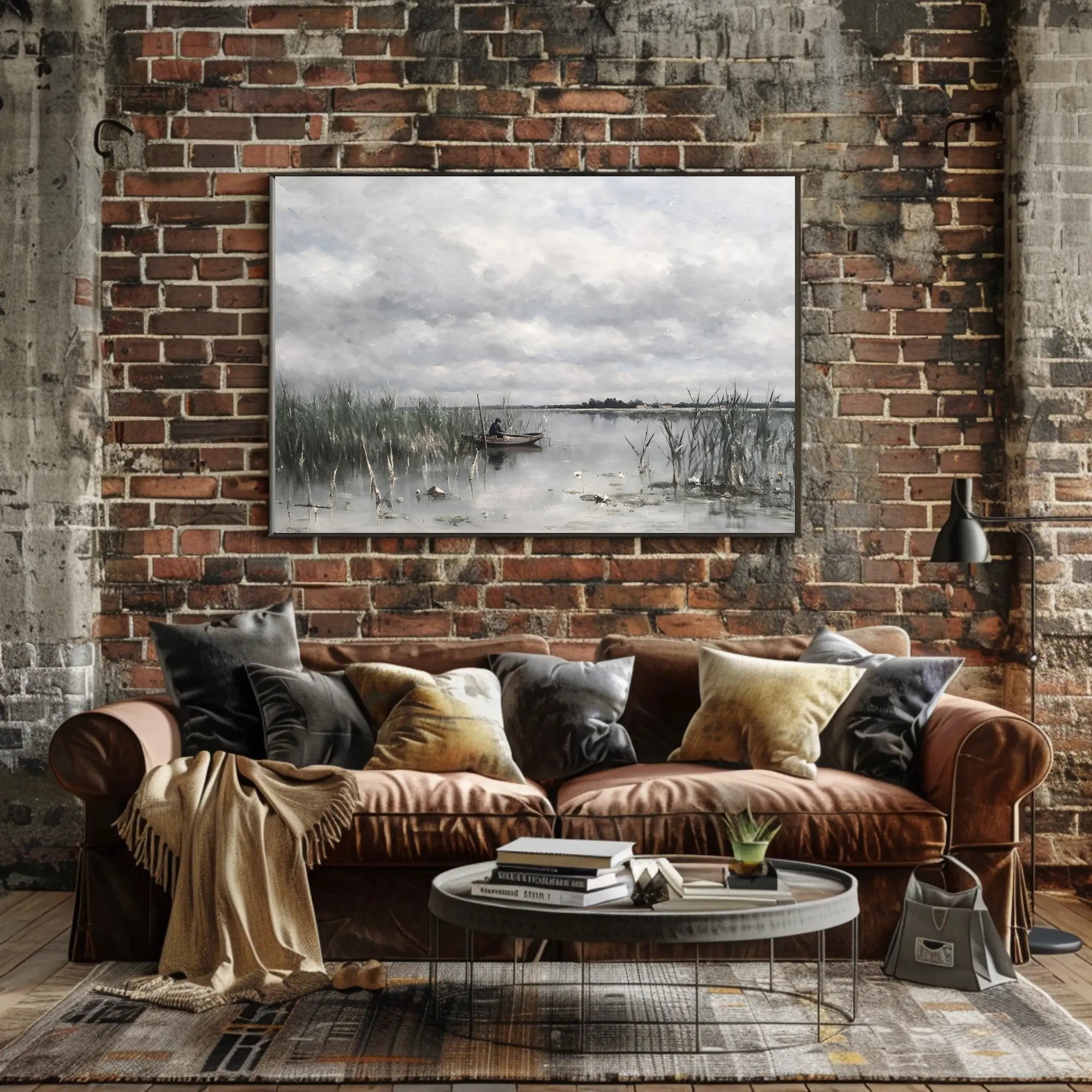 Tranquil Lakeside Poster