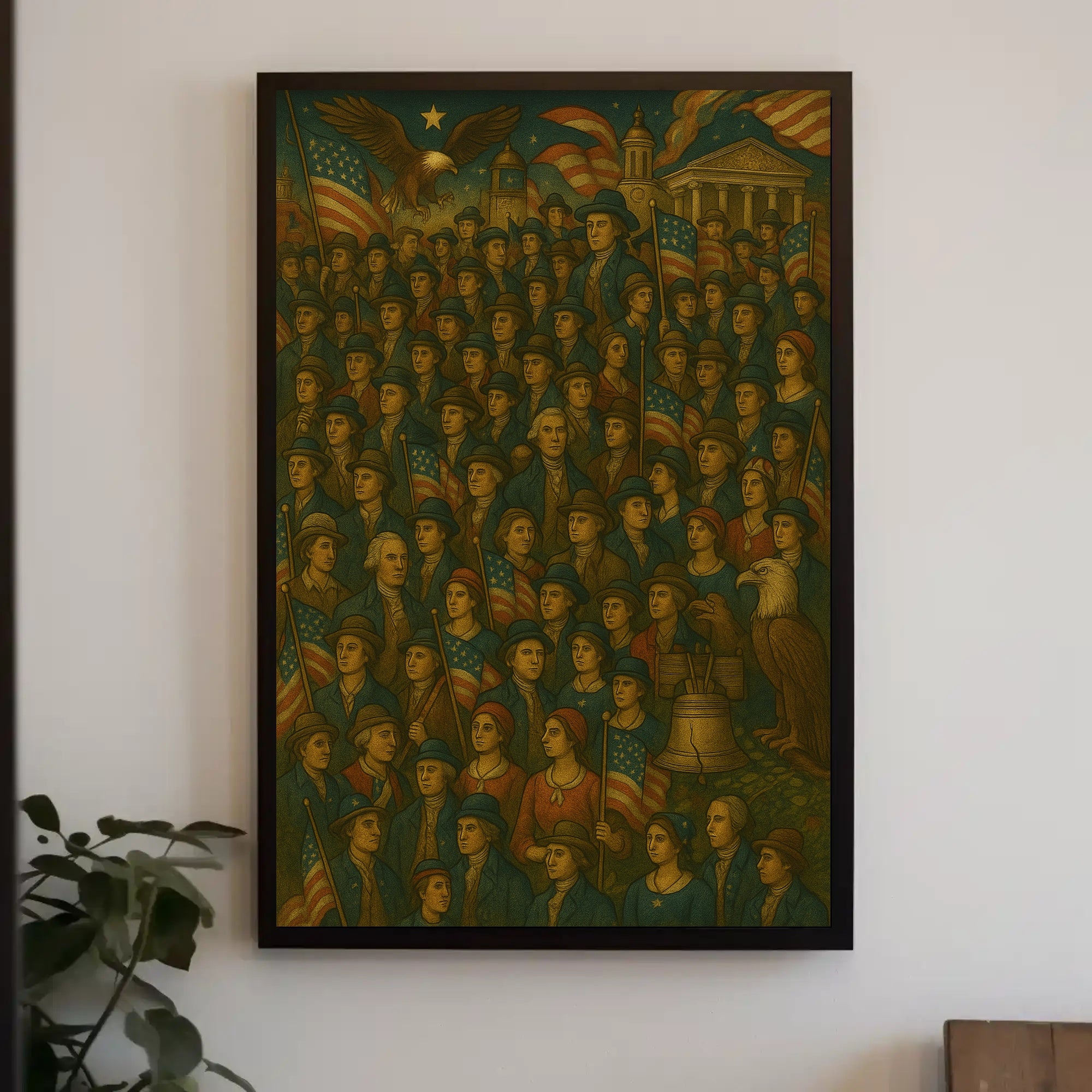 Patriotic Gathering Poster