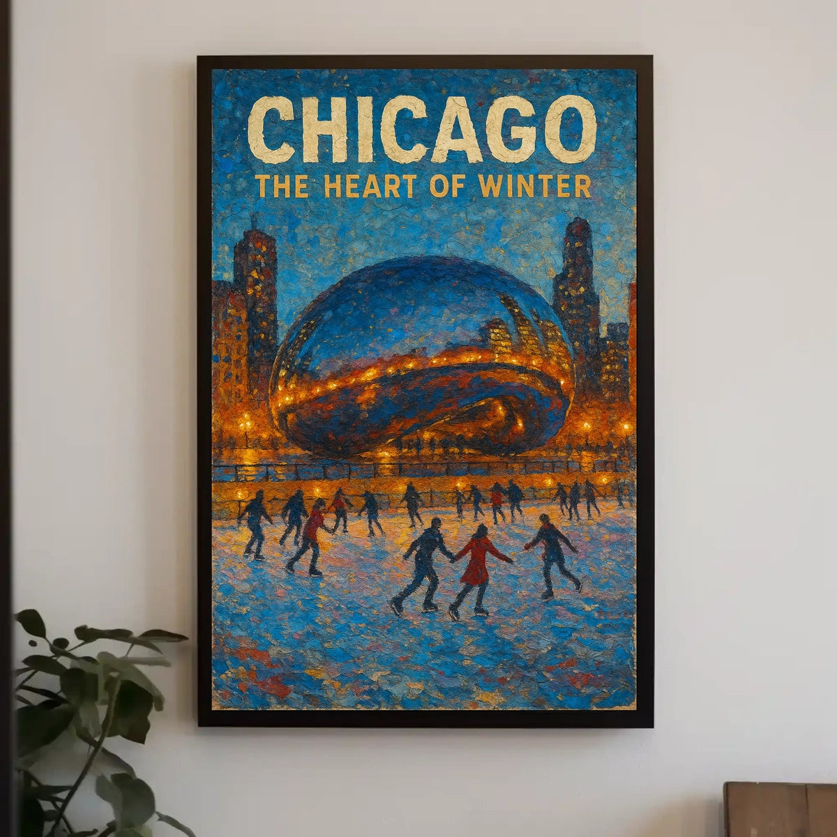 Chicago The Heart Of Winter Poster