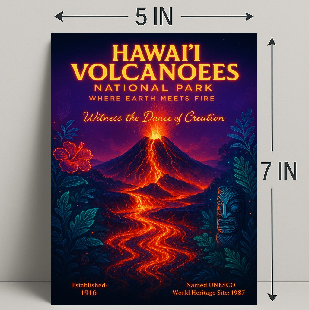 Hawaii Volcanoes National Park Poster PosterGoat