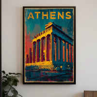 Athens The Parthenon Poster