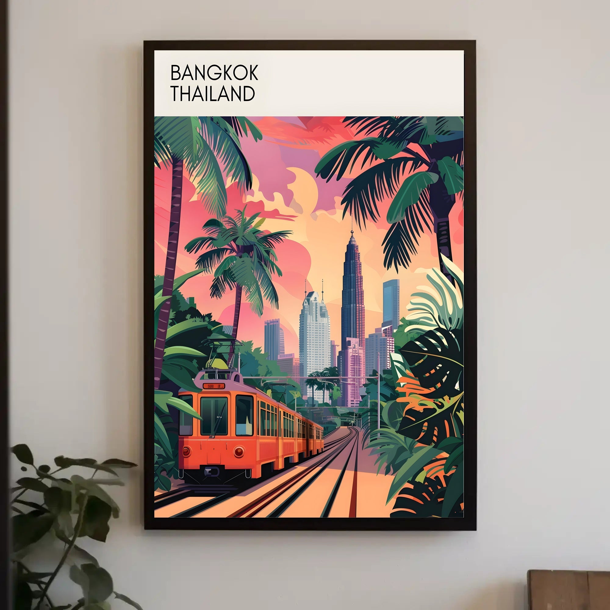 Vibrant Bangkok Poster