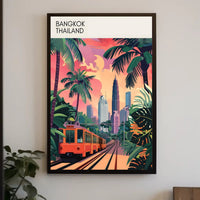 Vibrant Bangkok Poster