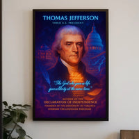 Thomas Jefferson 3rd U.S. President Poster