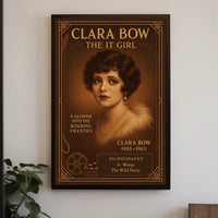 Clara Bow The It Girl Poster