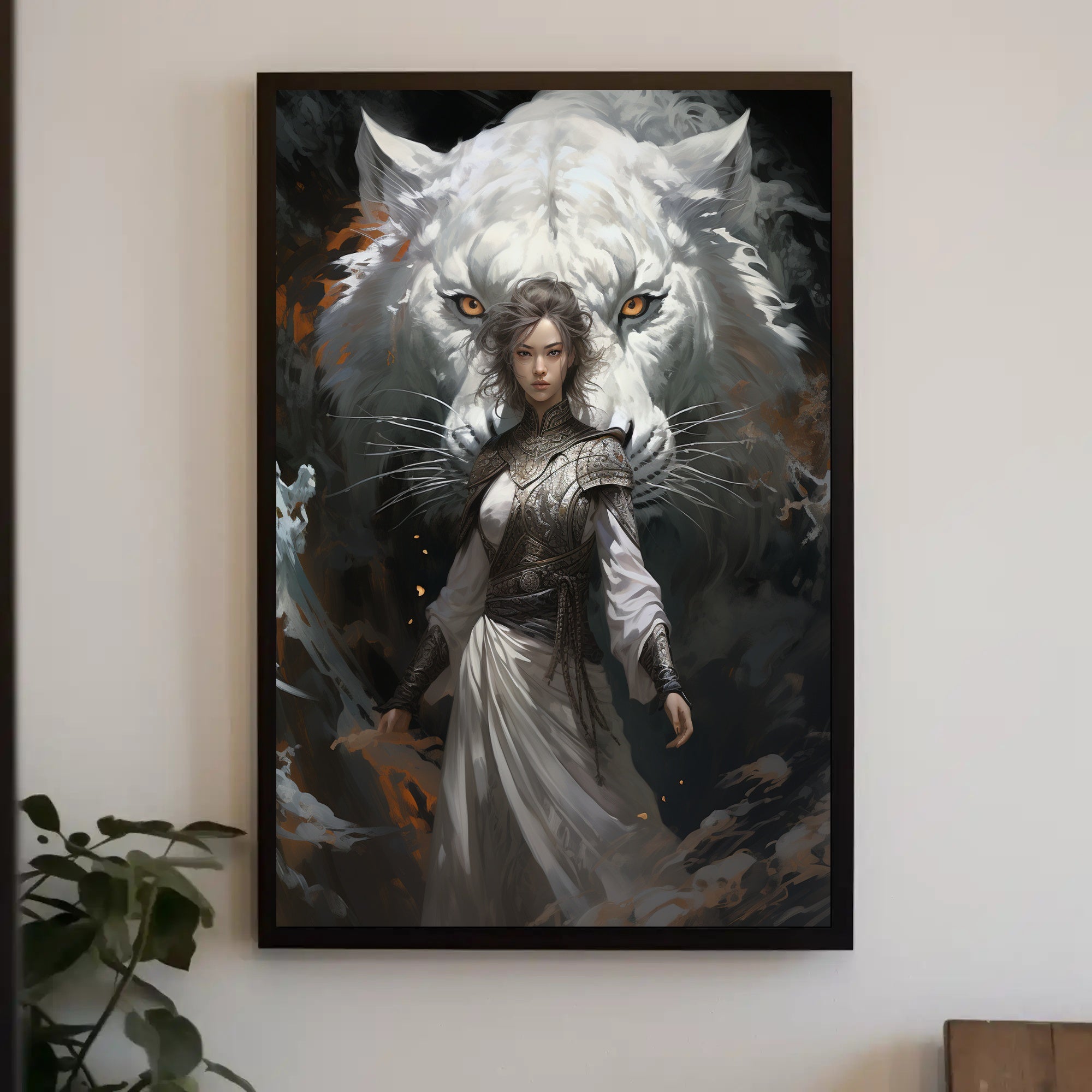 Guardian Of The White Tiger Poster