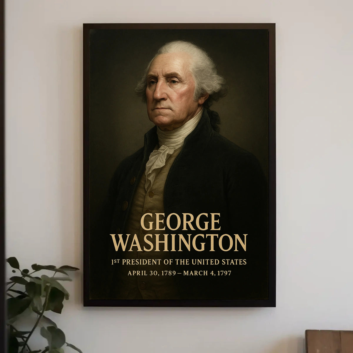 George Washington 1st President Poster