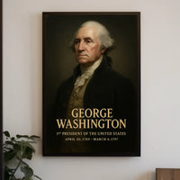 George Washington 1st President Poster