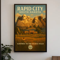 Gateway to the Black Hills Poster
