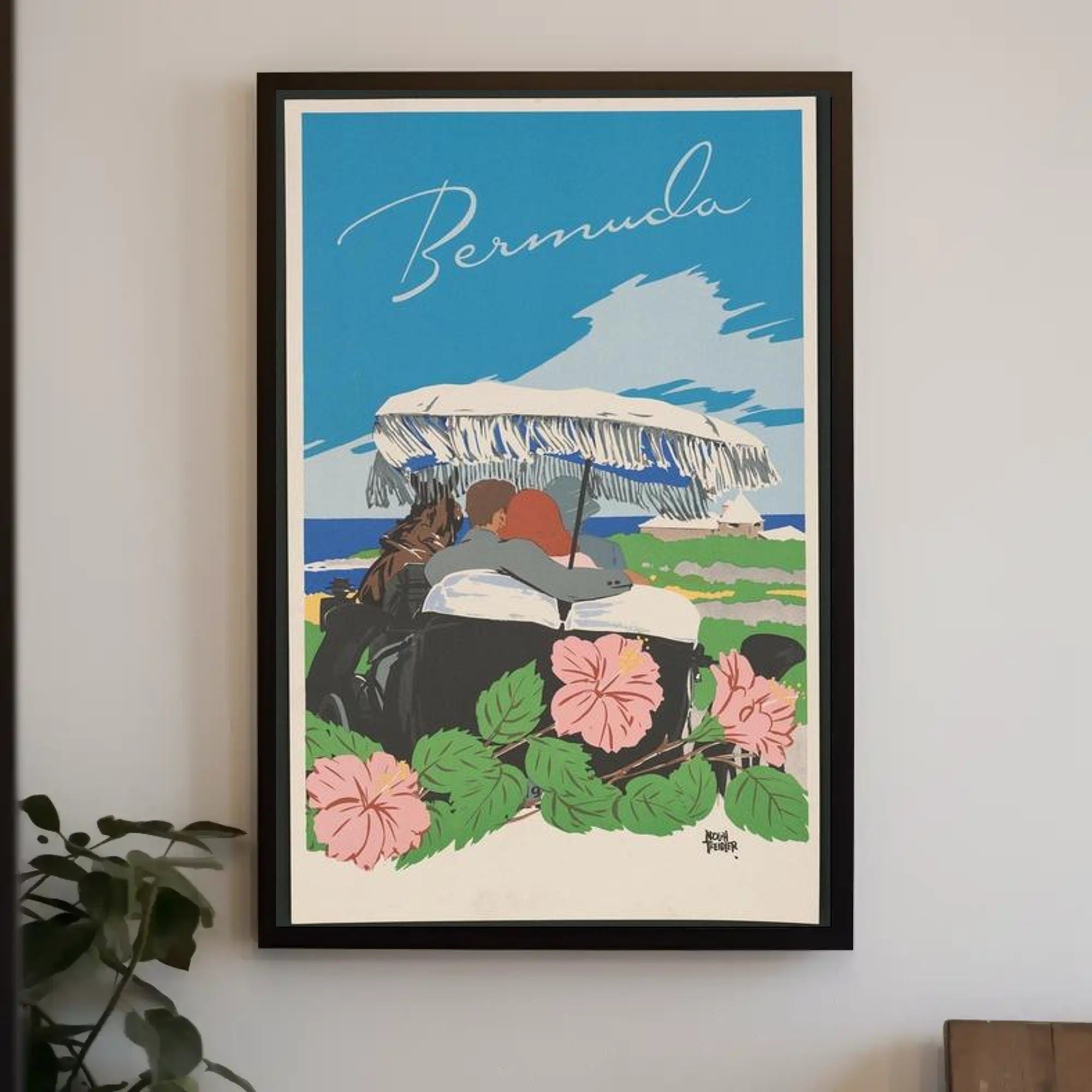 Romantic Getaway in Bermuda Poster PosterGoat