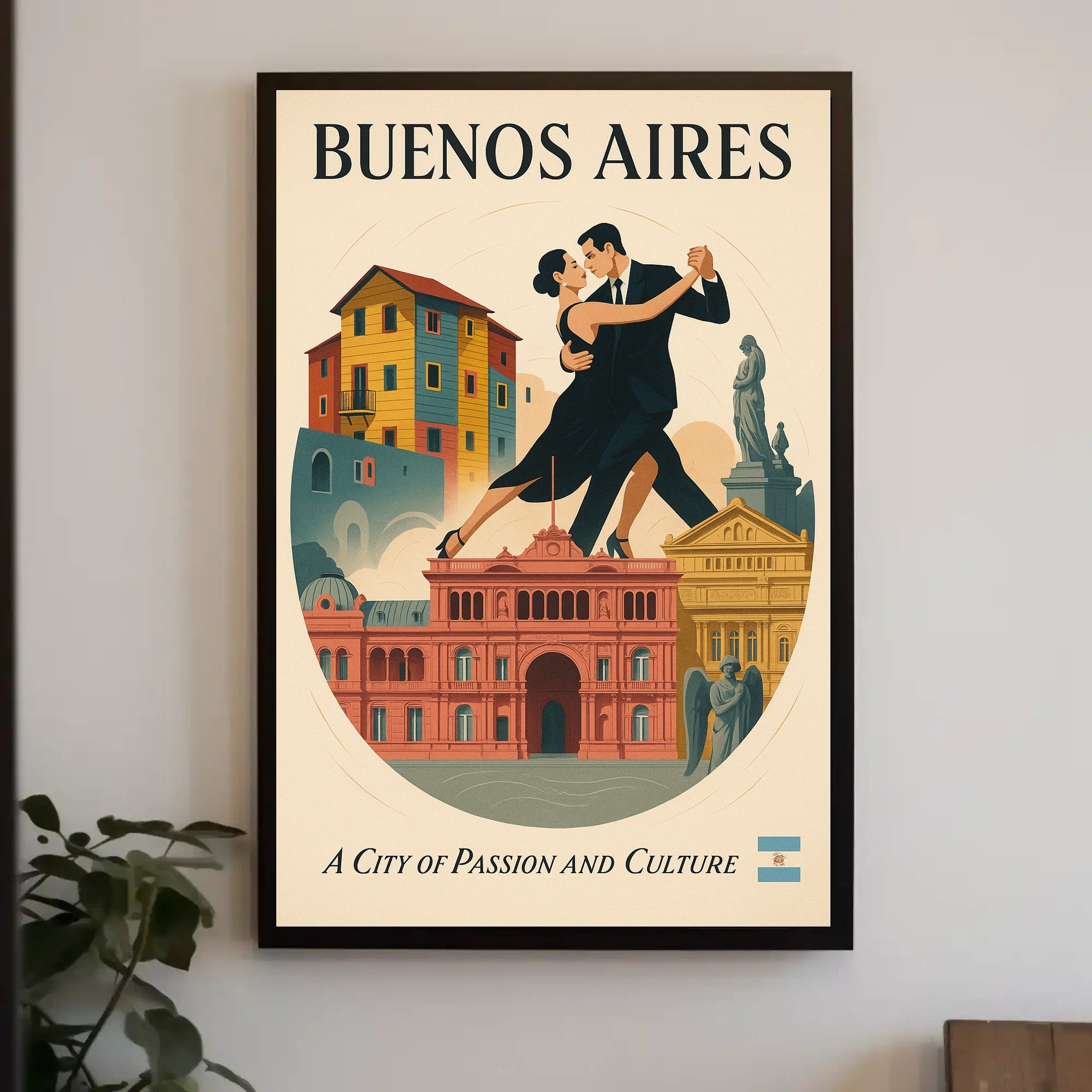 Buenos Aires City Of Passion And Culture Poster PosterGoat