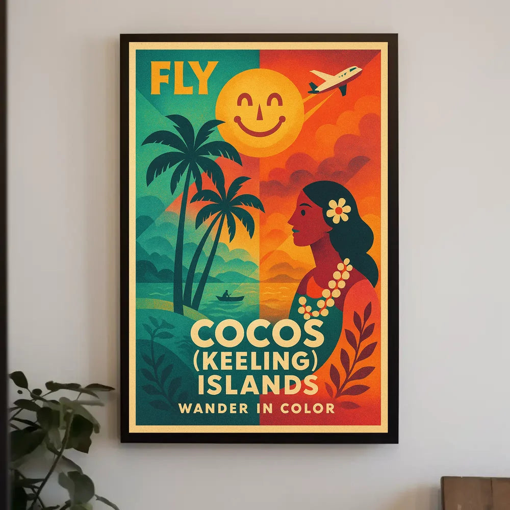 Tropical Adventure Travel Poster PosterGoat