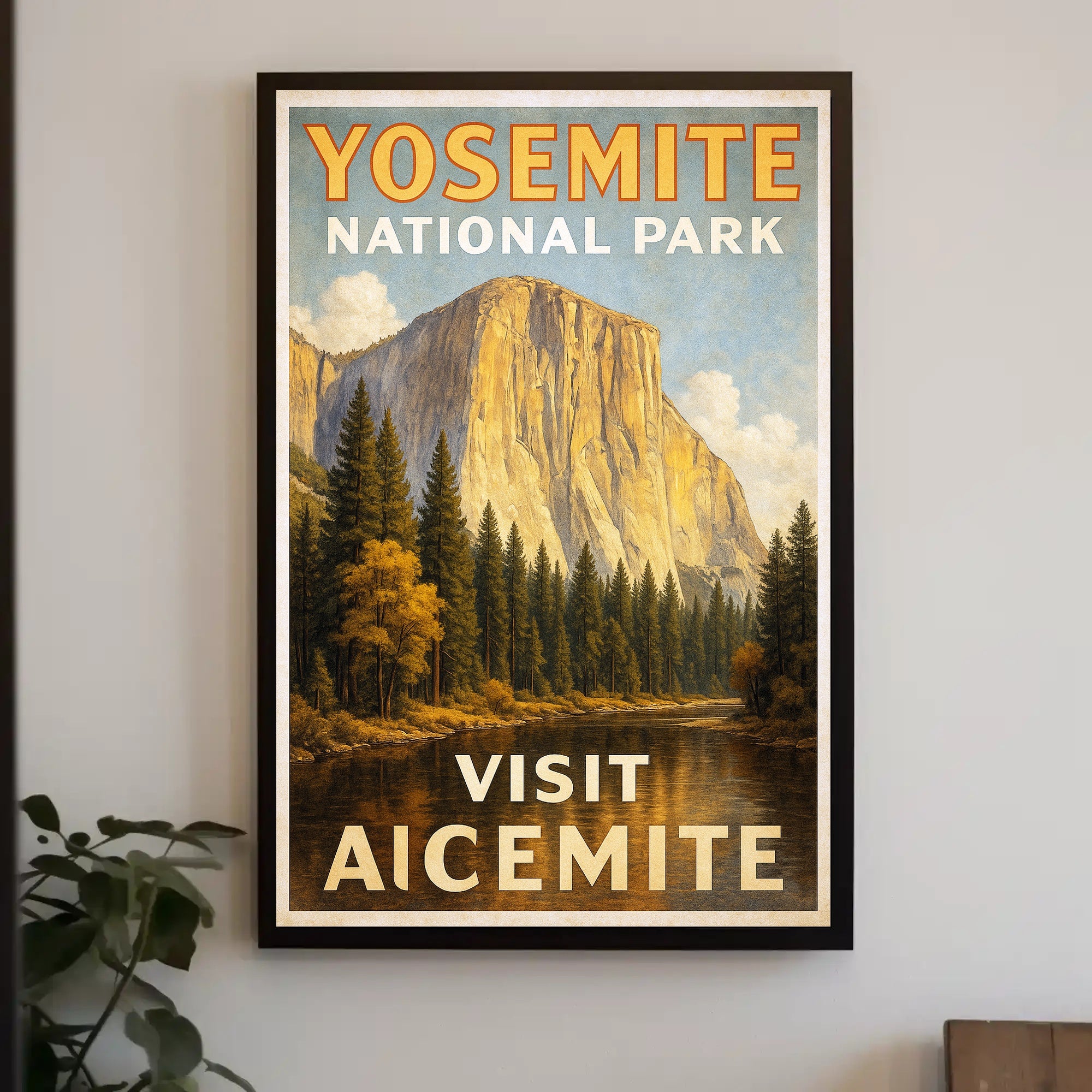 Yosemite National Park Poster PosterGoat
