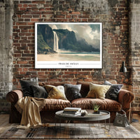 Serene Portugal Coastal Escape Travel Poster