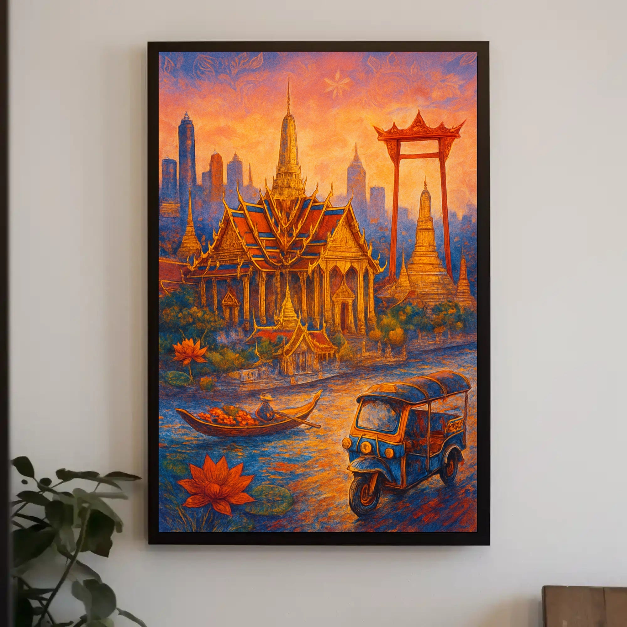Vibrant Bangkok Poster