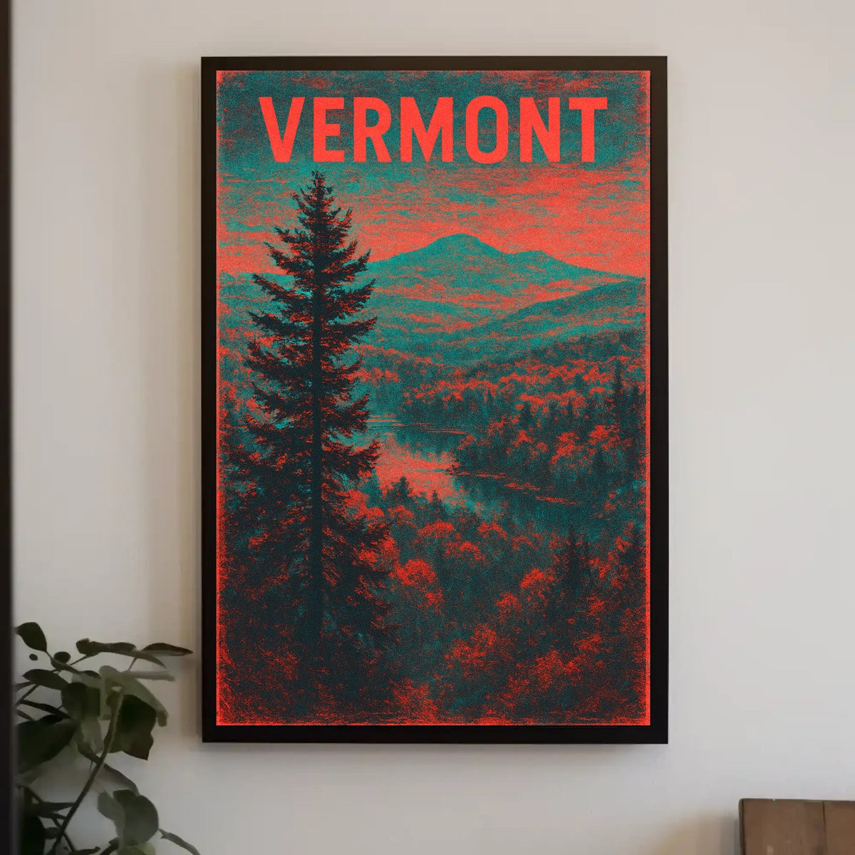 Vermont Landscape Poster