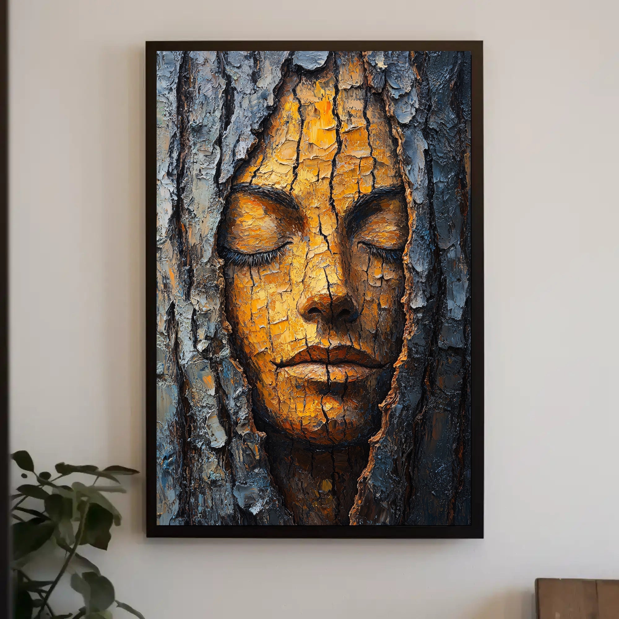 Human-Nature Harmony: Artistic Poster