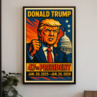 Donald Trump Guardians of Democracy Poster