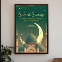 Sacred Savings Poster PosterGoat
