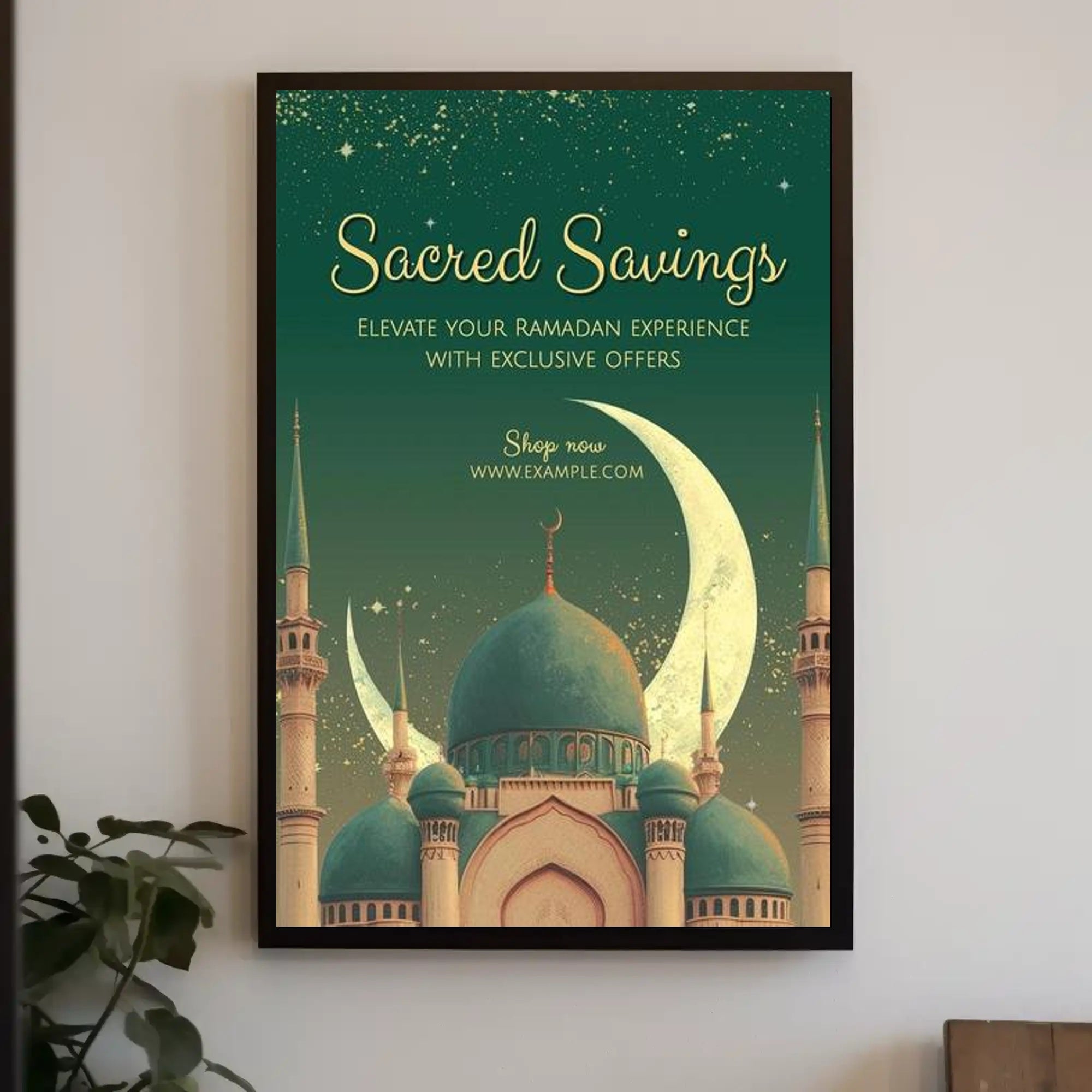 Sacred Savings Poster PosterGoat