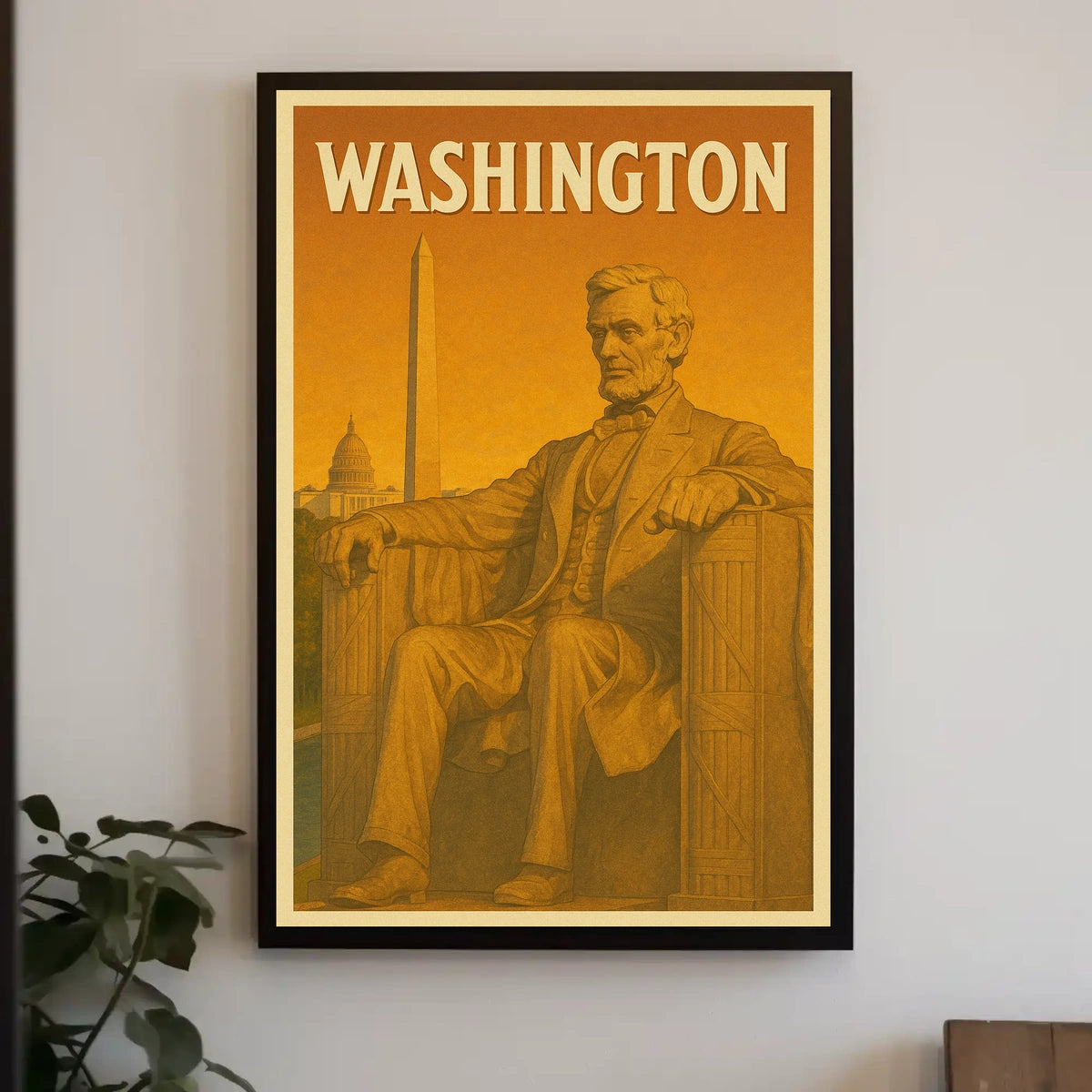 Washington D.C. Tribute Poster