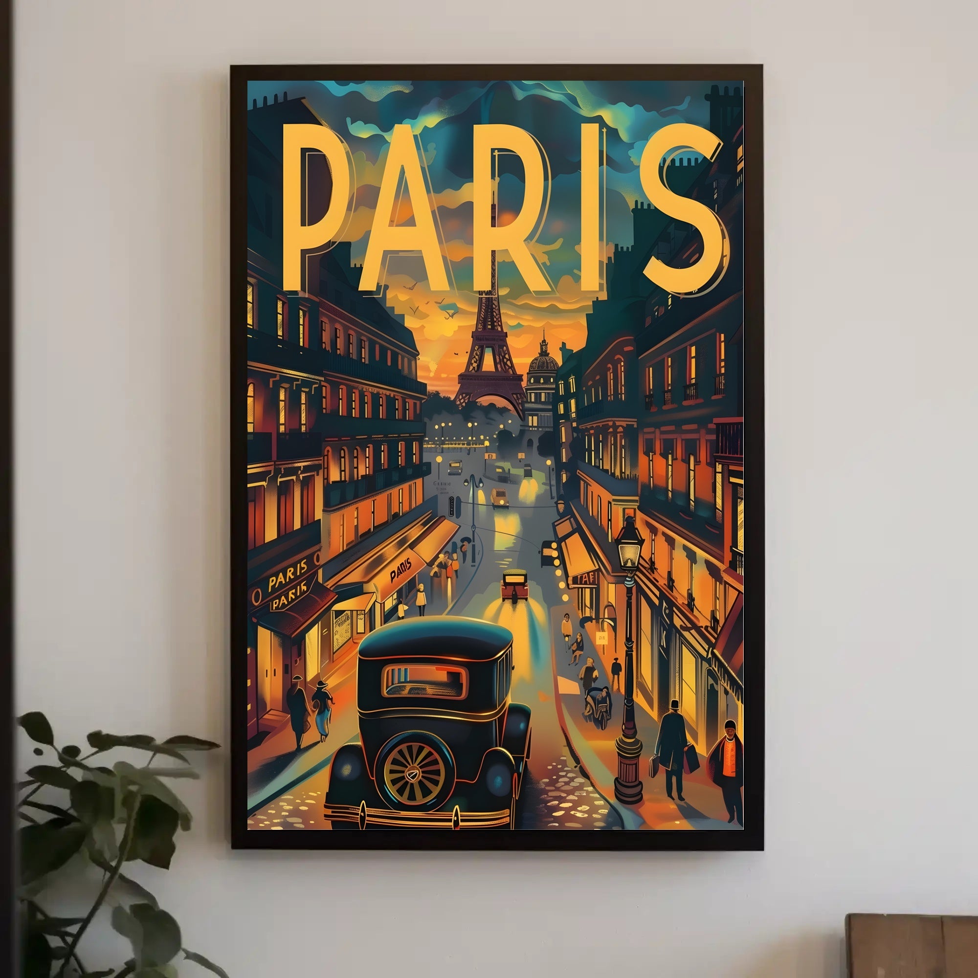 Parisian Evening Poster