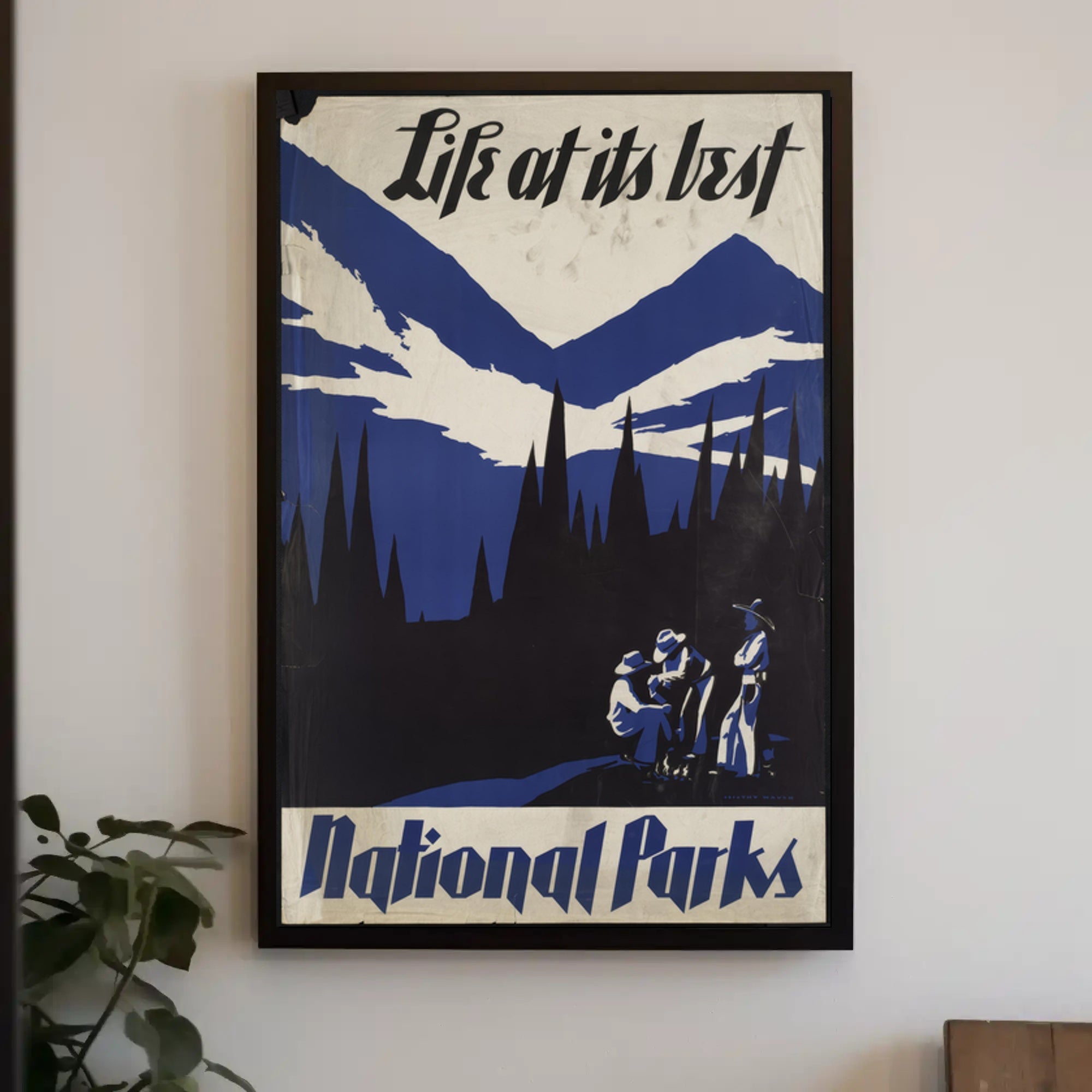 National Parks Vintage Travel Poster Print