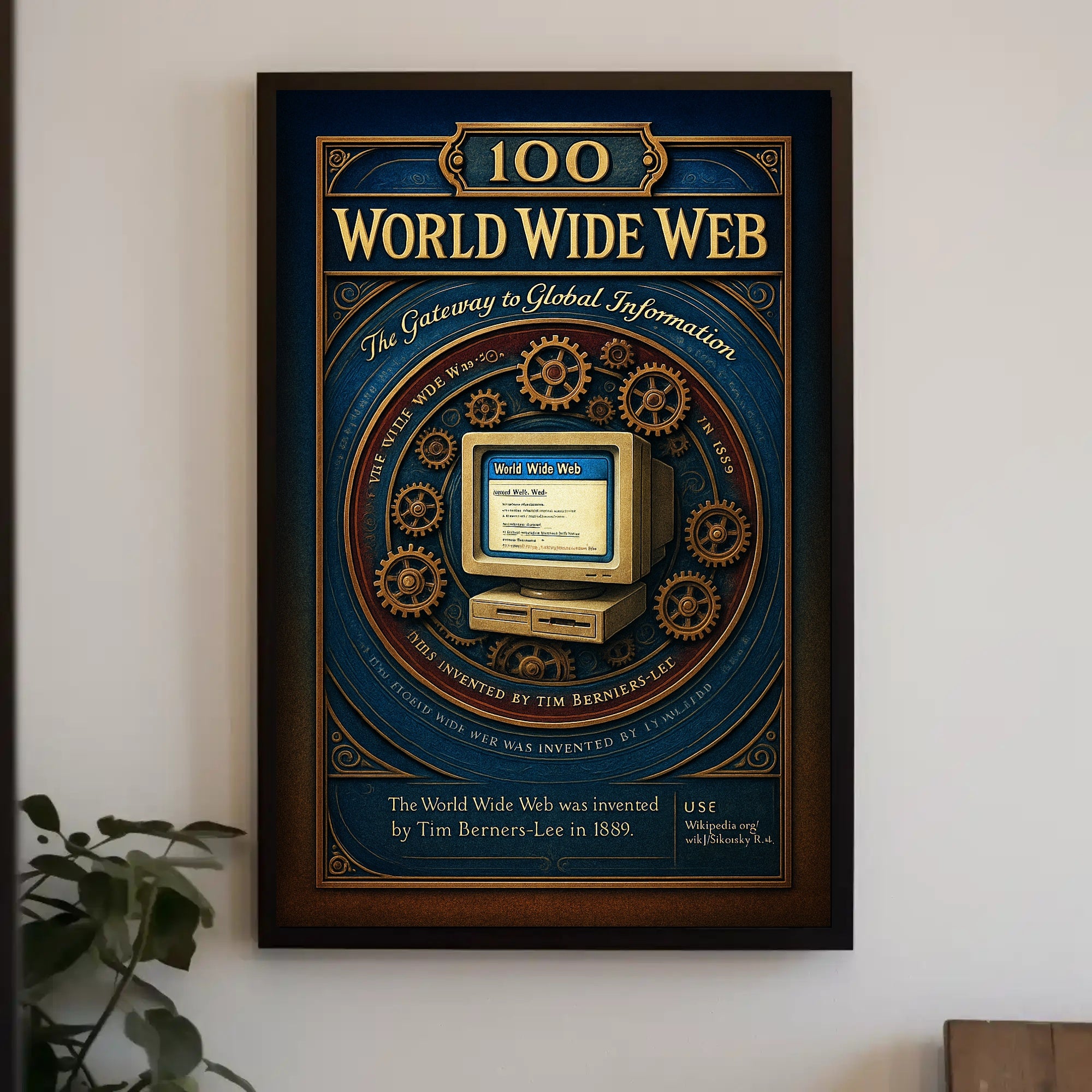 Celebrating the World Wide Web Poster
