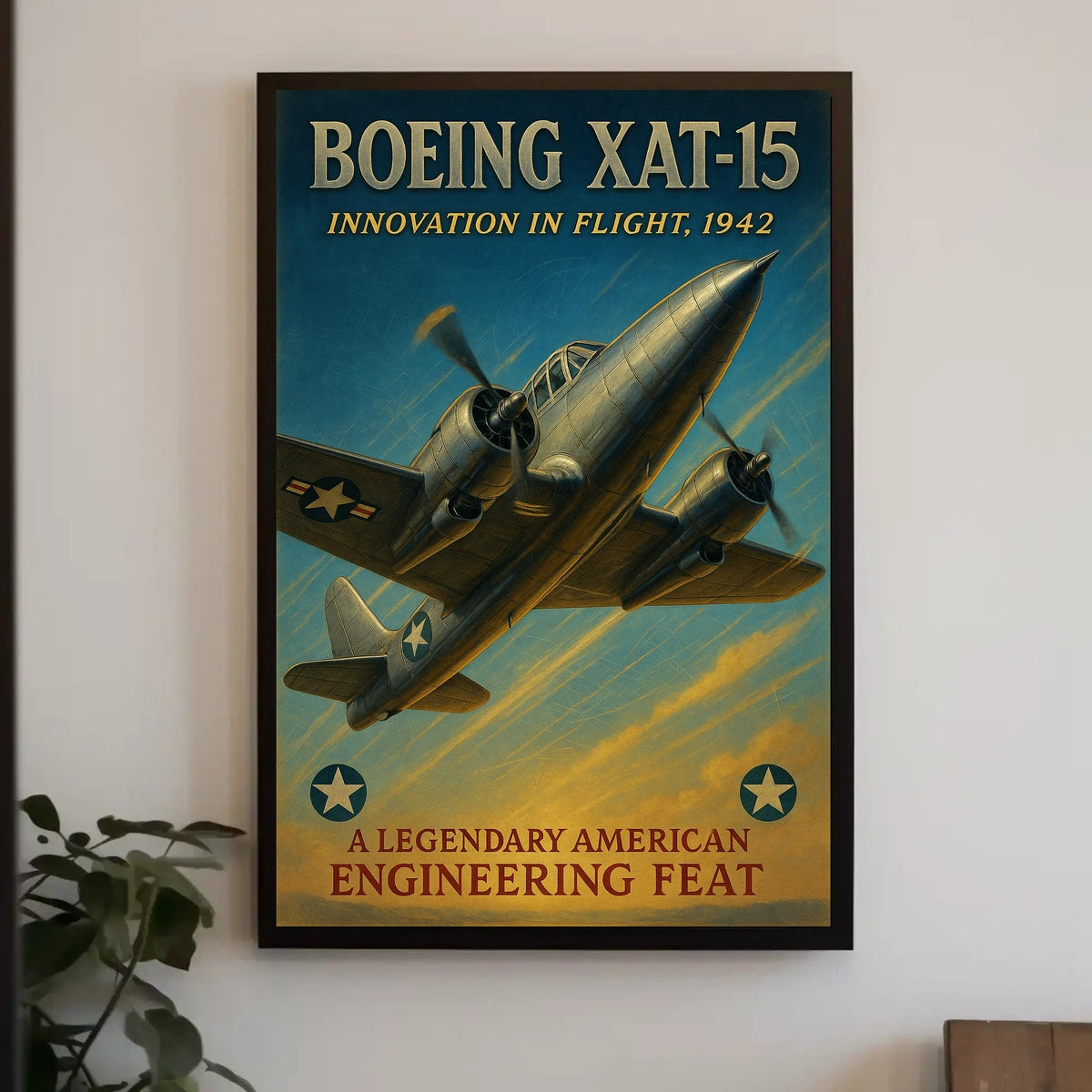 Boeing XAT-15 Innovation in Flight Poster