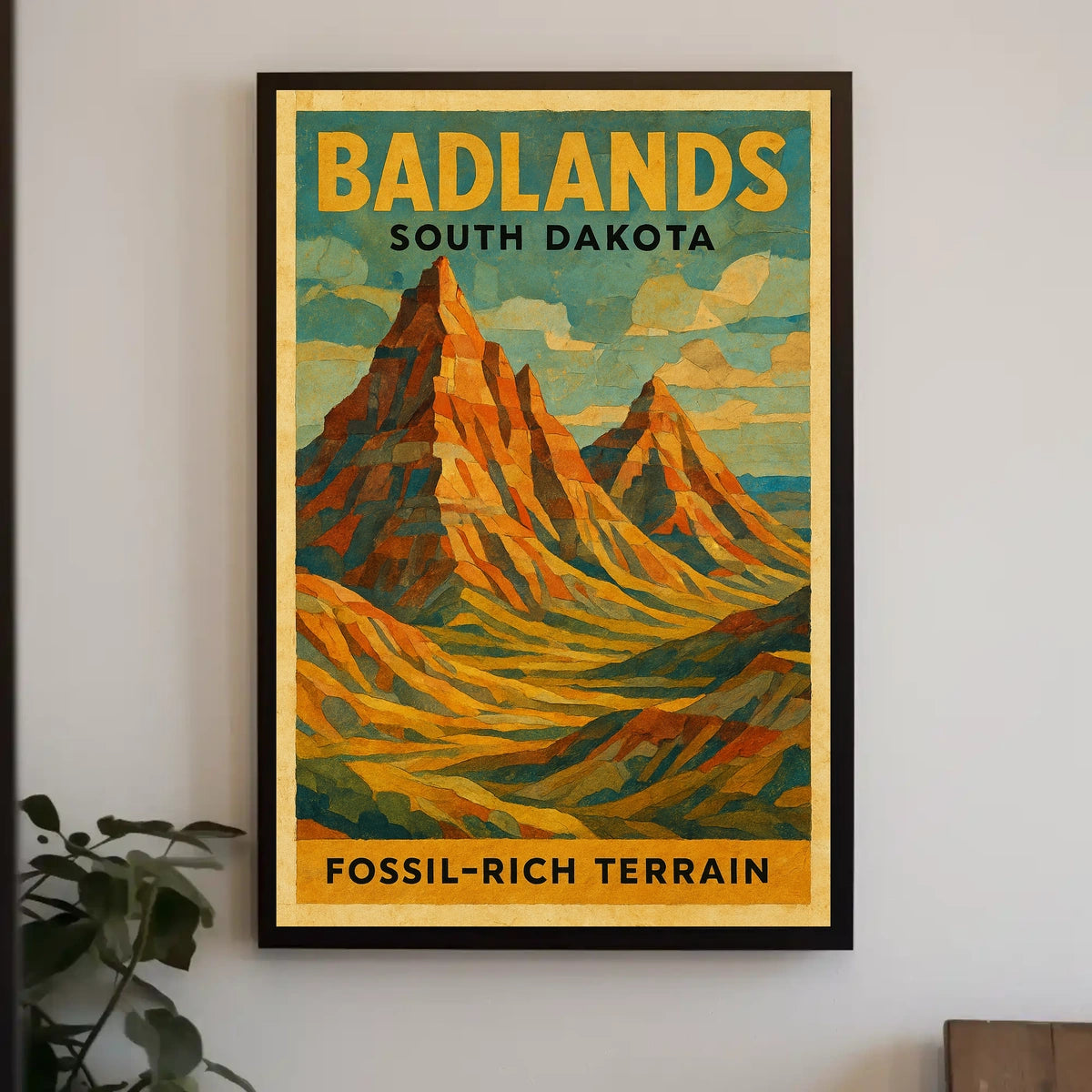 Badlands Of South Dakota Poster