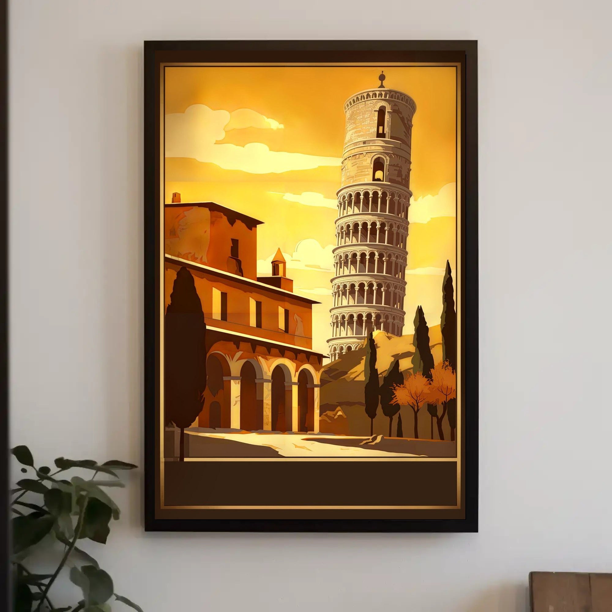 Timeless Pisa Poster