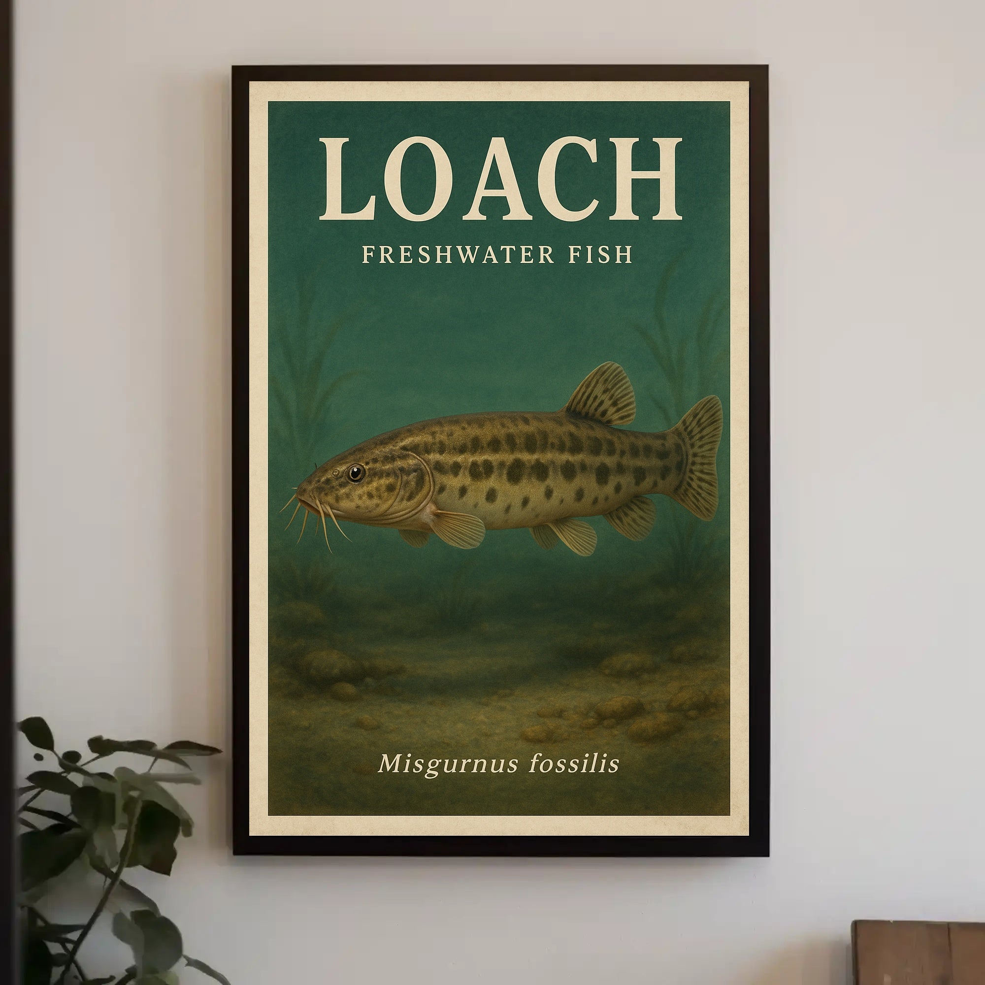 Loach Freshwater Fish Poster PosterGoat